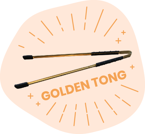 レポを書いた人の中から抽選でゴールデントングをプレゼント